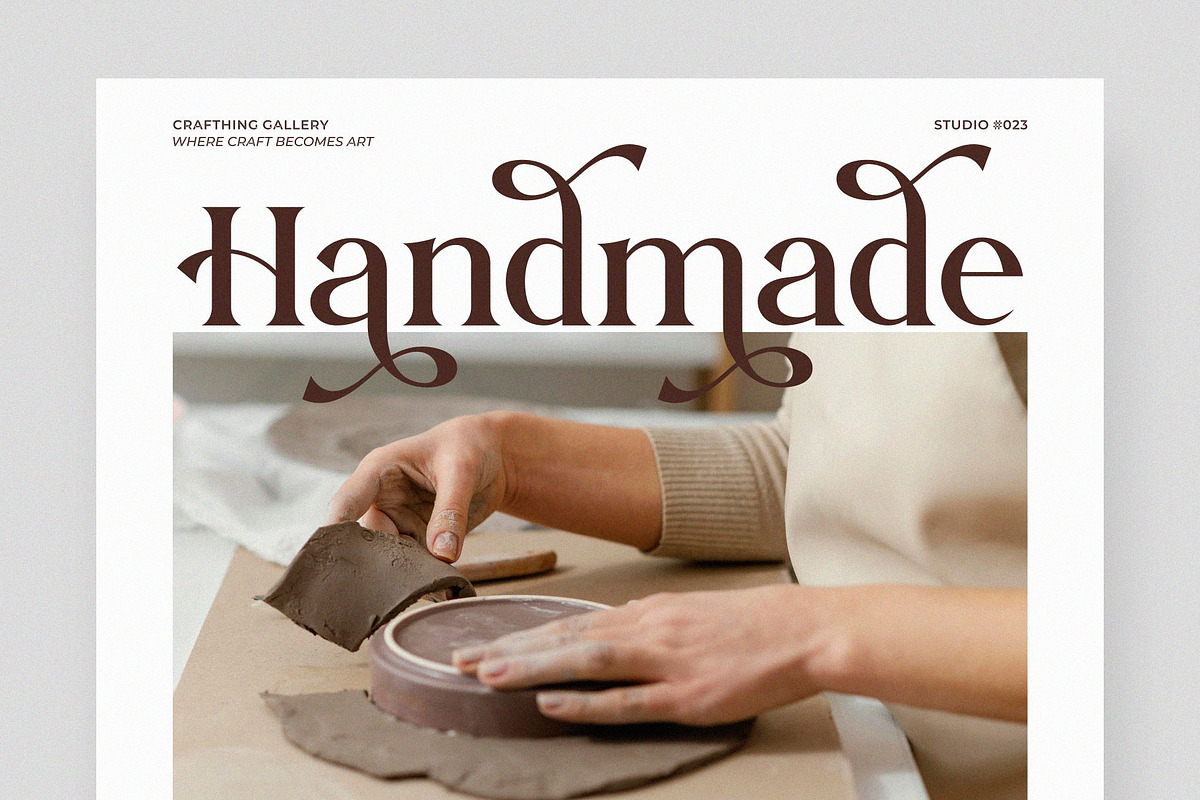 Gilden || Modern Classy Serif Font, a Serif Font by Ermedia Studio (Photo 5 of 10)