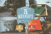75 Hip Logo Overlay Mock-Ups BUNDLE, a Packaging Mockup by Madebyvadim (Thumbnail 1 of 5)