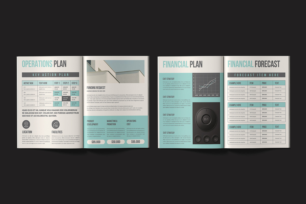 The Business Plan Brochure Template preview 8