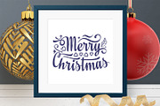 Christmas lettering svg, an Object Graphic by Zoya Miller (Thumbnail 7 of 10)
