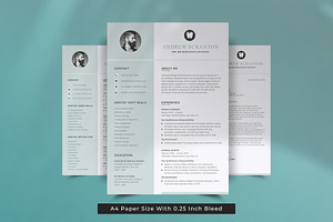 Dental Resume Canva & Word