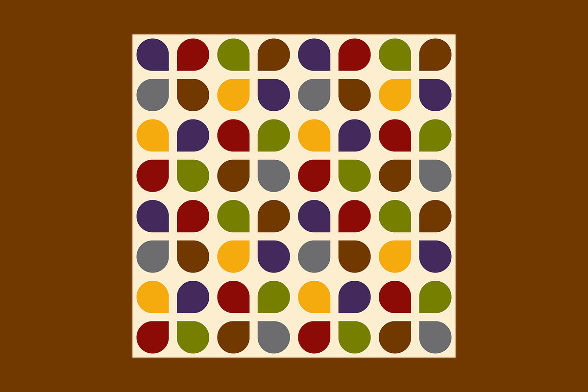 Mid-Century Pattern Set, a Pattern Graphic by Neo Geo (Photo 8 of 11)