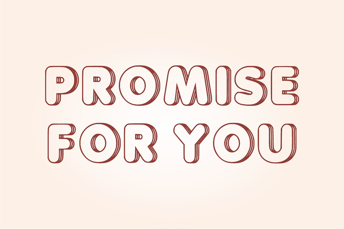 Cute Line, a Font by Limited.studio (Photo 5 of 6)