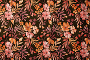 Fall floral seamless pattern, a Pattern Graphic by SirenaArt (Thumbnail 12 of 19)