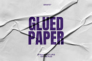 Glued Paper Textures, a Texture Graphic by Gravito (Thumbnail 1 of 5)