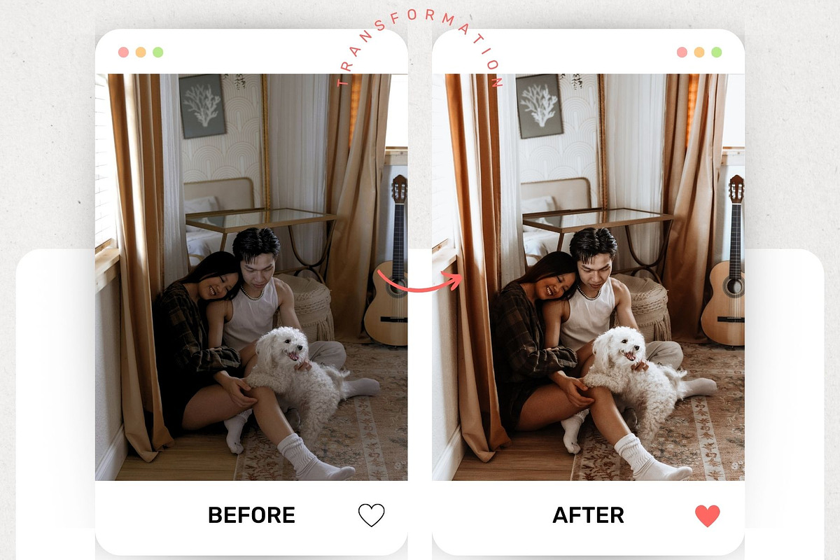 10 Minimal lightroom Presets and Lut, a Preset Add-On by presetsroom (Photo 7 of 14)