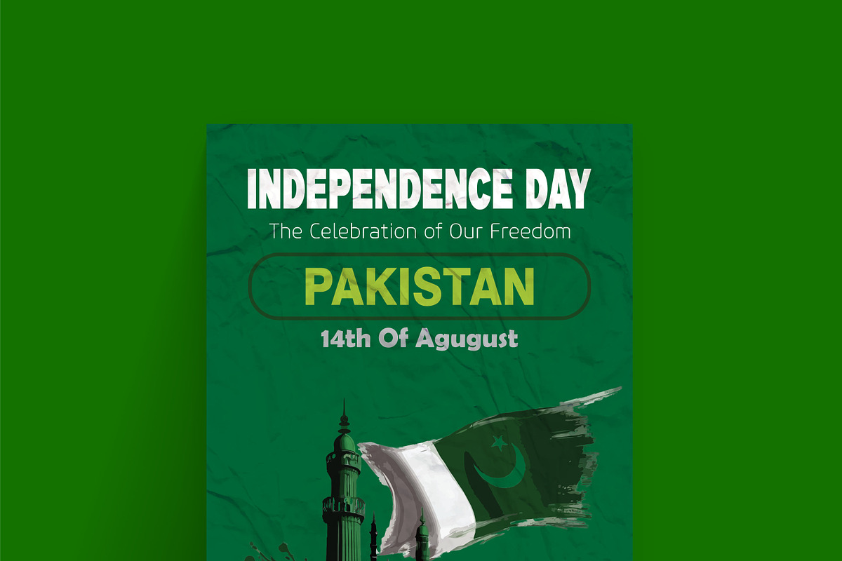 Flyer for Pakistan Independence day, a Flyer Template by hkmonir (Photo 3 of 3)