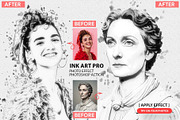 Ink Art Pro Photoshop Action, an Action Add-On by MRI STUDIO (Thumbnail 1 of 14)