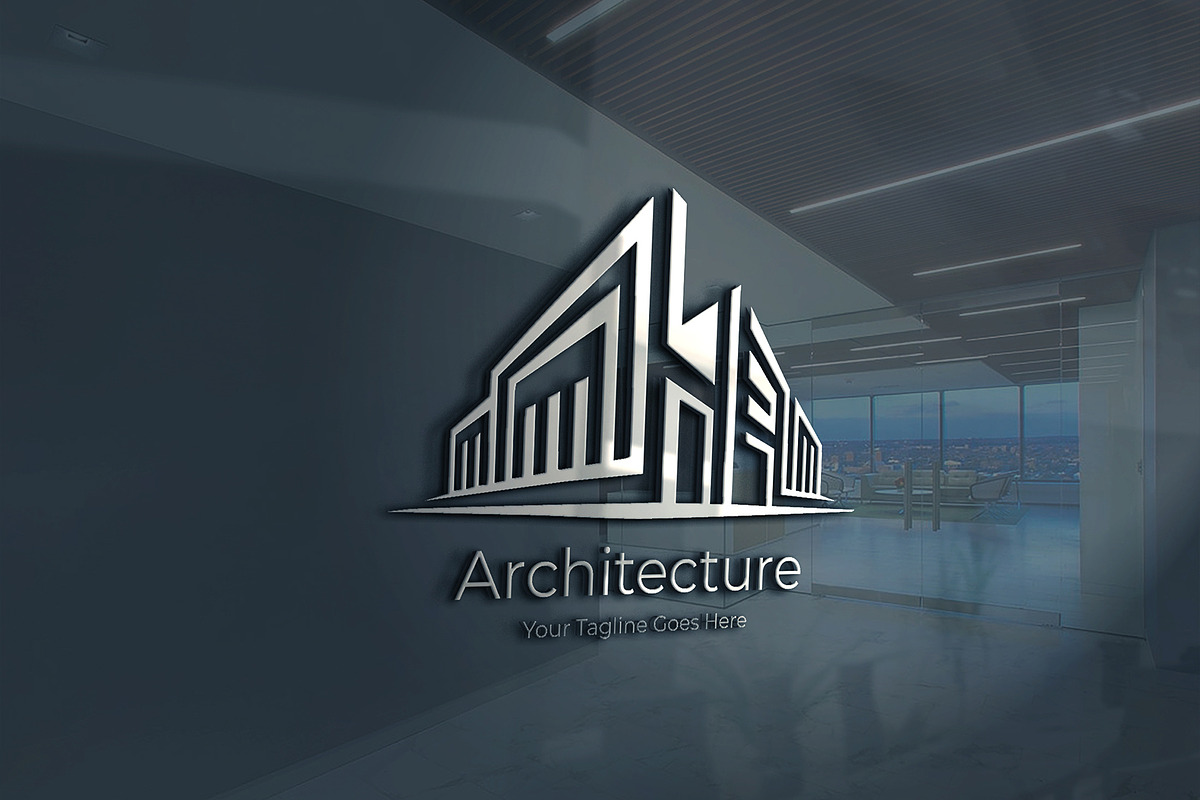 Modern Architecture Logo Template, a Branding & Logo Template by YUDesignStore (Photo 4 of 8)