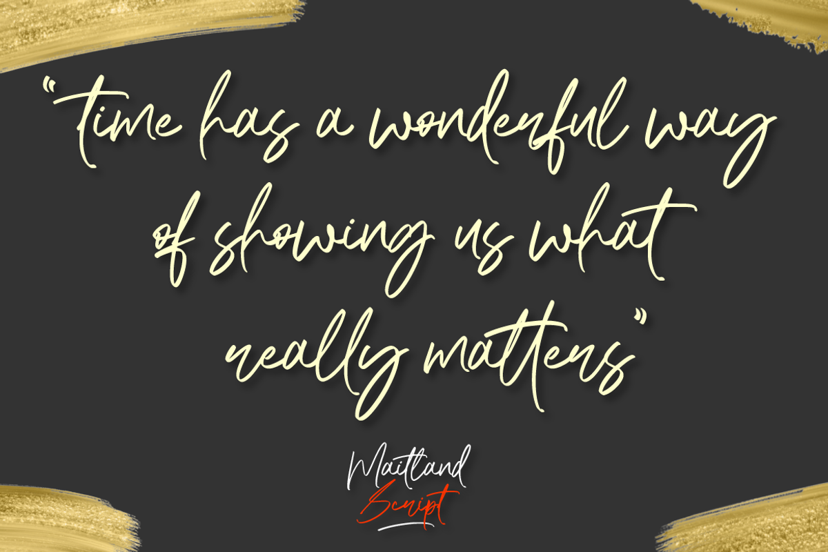 Maitland Script, a Script Font by AMINMARIO (Photo 12 of 15)