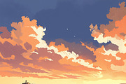 36 Italy-Themed Illustrations, a Background Graphic by h.utomo (Thumbnail 31 of 36)