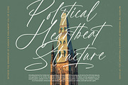 Political Otthestic Modern Script, a Script Font by stylishtype.co (Thumbnail 11 of 20)