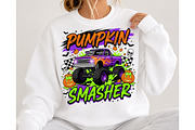 Pumpkin Smasher Halloween PNG, a Seasonal Illustration by DreamCafeArt (Thumbnail 4 of 7)