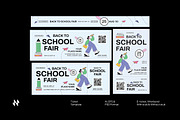 Back to School Fair Ticket, a Stationery Template by Neermana (Thumbnail 1 of 4)