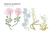 Floral Blossom. Seamless patterns, a Pattern Graphic by oxygen_8 (Thumbnail 5 of 8)