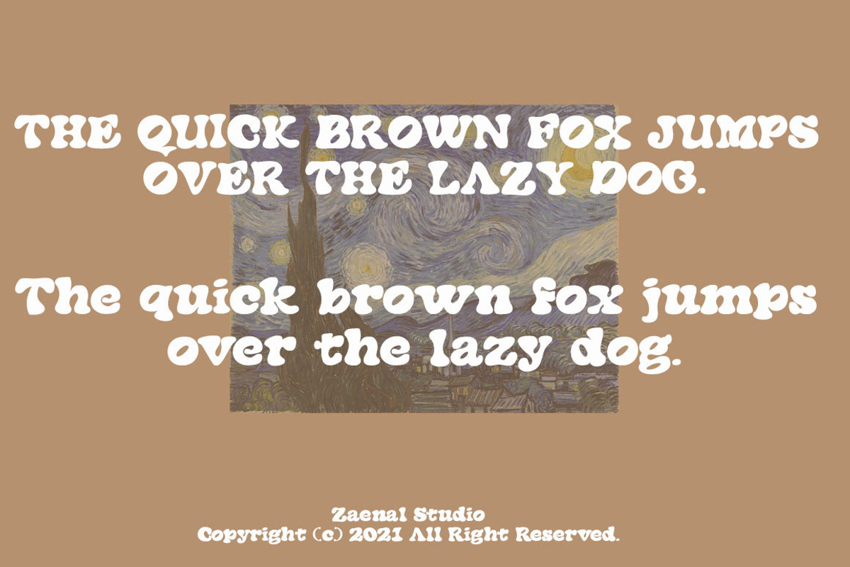 Eskimo, a Script Font by Zaenal Studio (Photo 9 of 11)