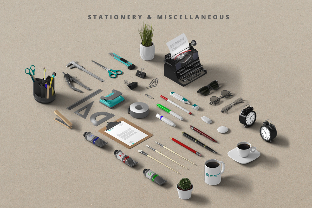Mockupper Scene Generator Isometric, a Packaging Mockup by Sentavio (Photo 5 of 8)
