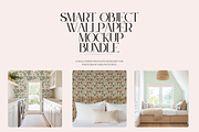 Smart Object Wallpaper Mockup Bundle, a Household Mockup by ItsFreakinMockups (Thumbnail 1 of 3)
