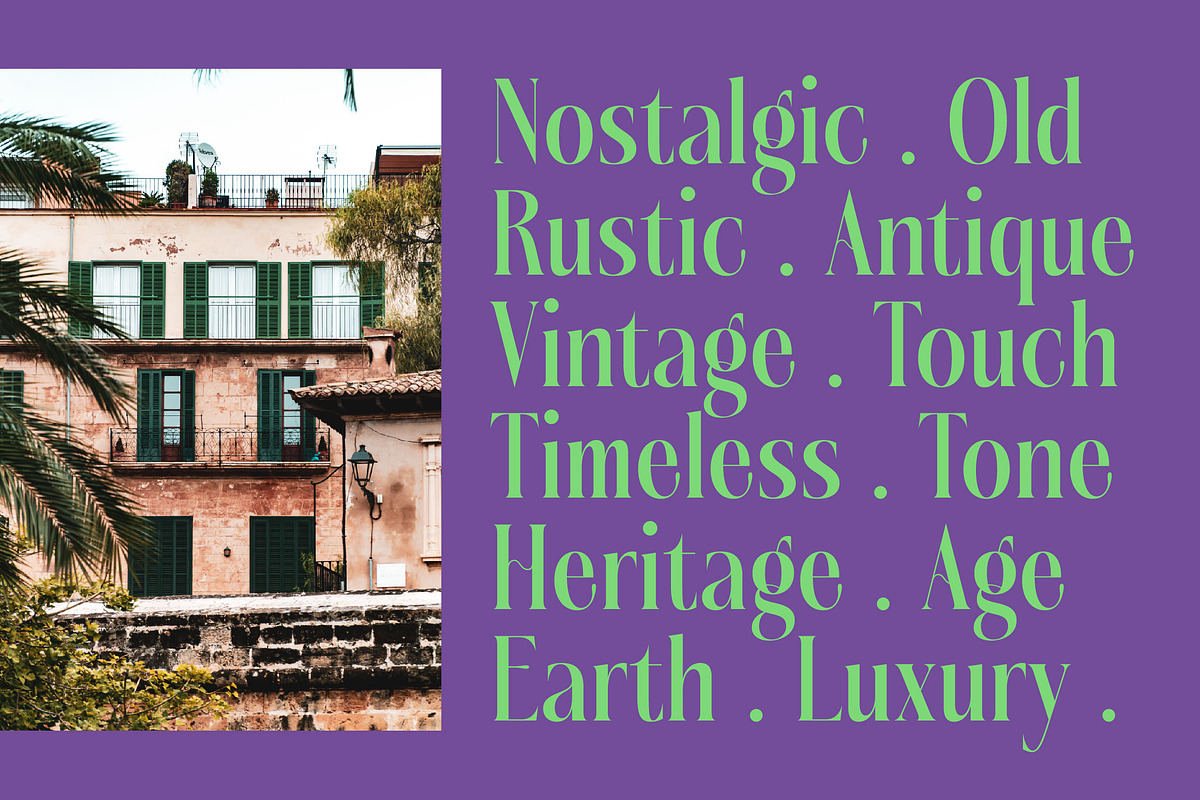 Kushers Modern Serif Display Font, a Serif Font by timelesstype.co (Photo 7 of 20)