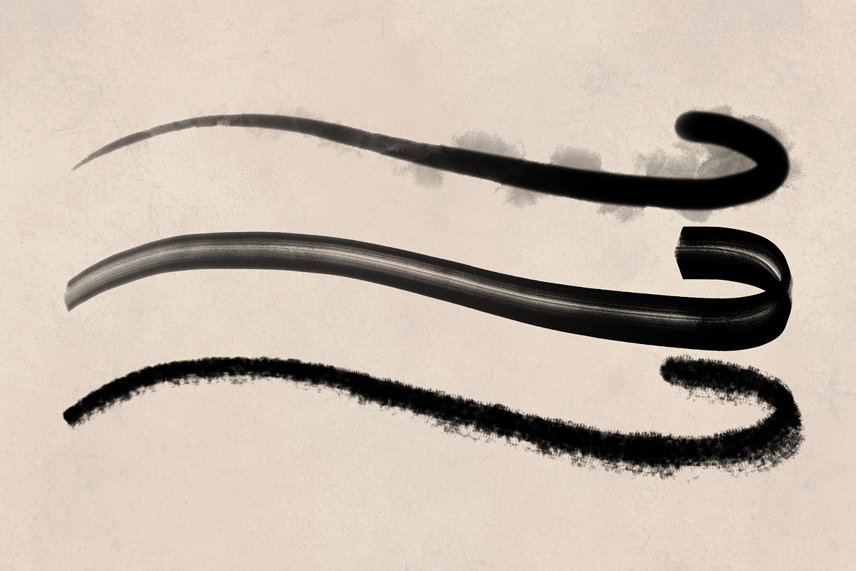 Calligraphy Brush Set, a Brush Add-On by Zsolt Kosa Art (Photo 2 of 6)
