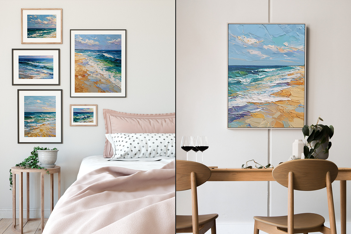 Ocean Waves Illustration, a Decorative Illustration by Housui Patterns (Photo 12 of 12)