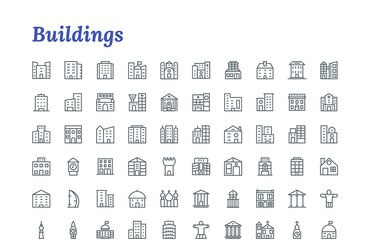 7671 Line Icons, an Outline Icon by Vectors Market (Photo 5 of 24)