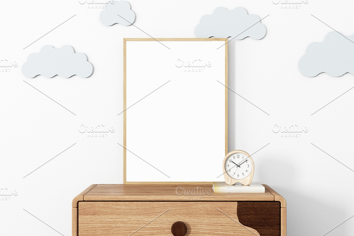 Frame Mockup Bundle Kids - 14, a Print Template by Mockup Shop (Photo 10 of 21)