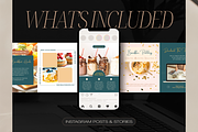45 Food Instagram Bundle, a Social Media Template by Creatif Foundry (Thumbnail 3 of 8)