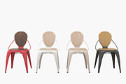 Louix Chair, a Furniture 3D Model by Morne Studio (Thumbnail 1 of 8)