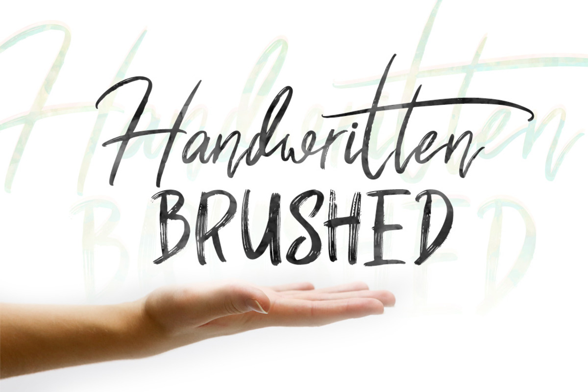 Shutten Reason - Duo Handwritting preview 7