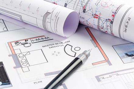 Blueprints Stock Photo Containing Blueprint And Office preview 5