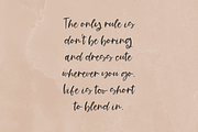 Cardigan Script, a Script Font by Beck McCormick (Thumbnail 6 of 11)