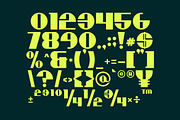 Bittery Strong Font, a Sans Serif Font by Artiveko (Thumbnail 5 of 8)