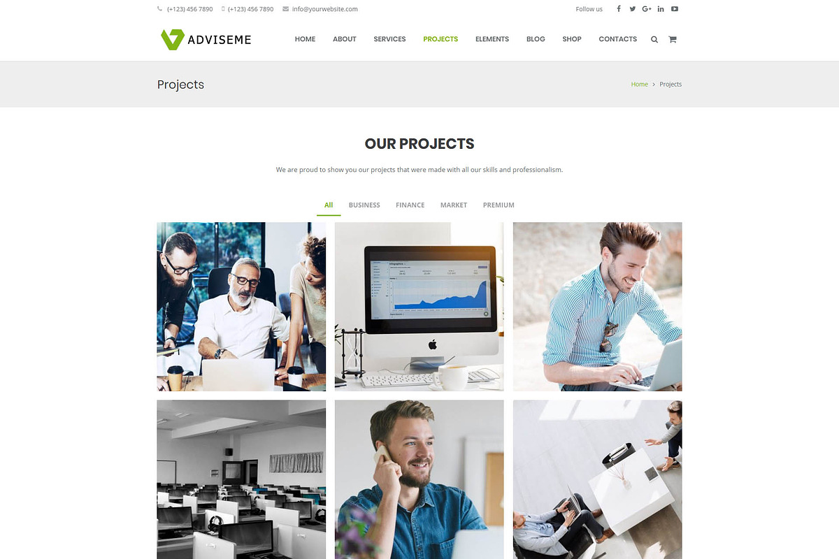 Adviseme - Business Wordpress Theme, a WordPress Template by Cherry Wordpress Theme (Photo 5 of 6)