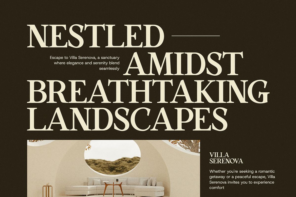 Nura Gliote Elegant Serif Font, a Serif Font by Perfectype (Photo 3 of 8)