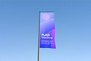 Flag Mockup Bundle Set, an Advertising Mockup by Rielismee (Thumbnail 3 of 5)