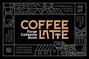 Forge Caffeine Book - Serif Font, a Serif Font by Nocturnal Workspace (Thumbnail 1 of 7)