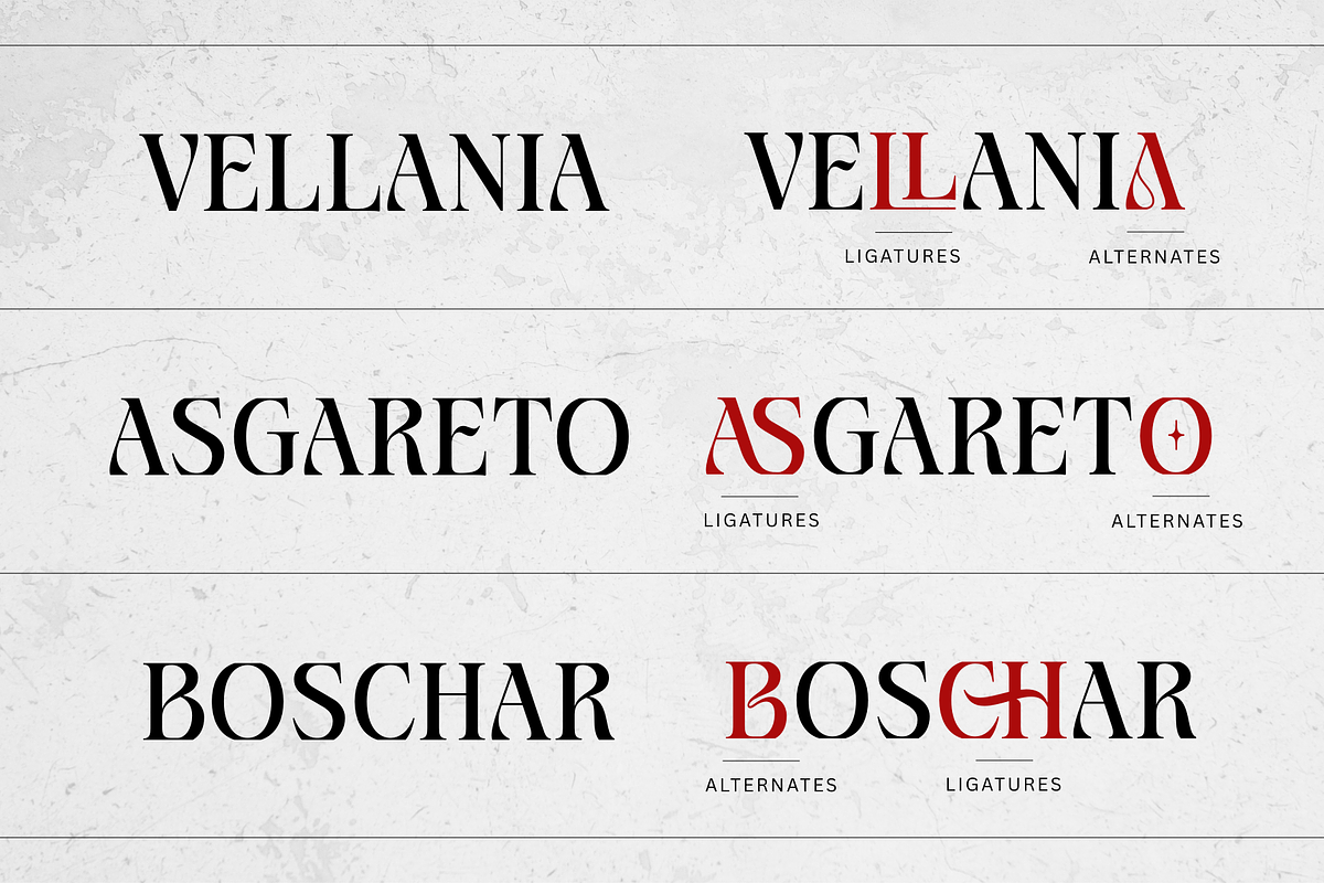 Pastone - Elegant Serif Font, a Serif Font by Creavibes Design (Photo 4 of 18)