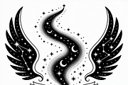 silhouette of a witch’s spellbook, an Illustration by Amazin_art (Thumbnail 19 of 20)