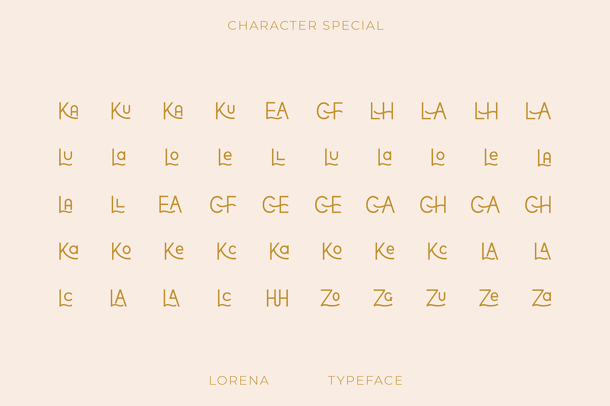 Lorena Typeface, a Sans Serif Font by CCS Type (Photo 17 of 21)