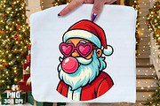 Pink Santa Png Santa Clipart Christm, an Illustration by Daily.Designs (Thumbnail 10 of 10)