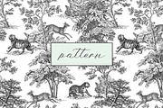 Toile de jouy, a Pattern Graphic by Anyuka (Thumbnail 5 of 14)