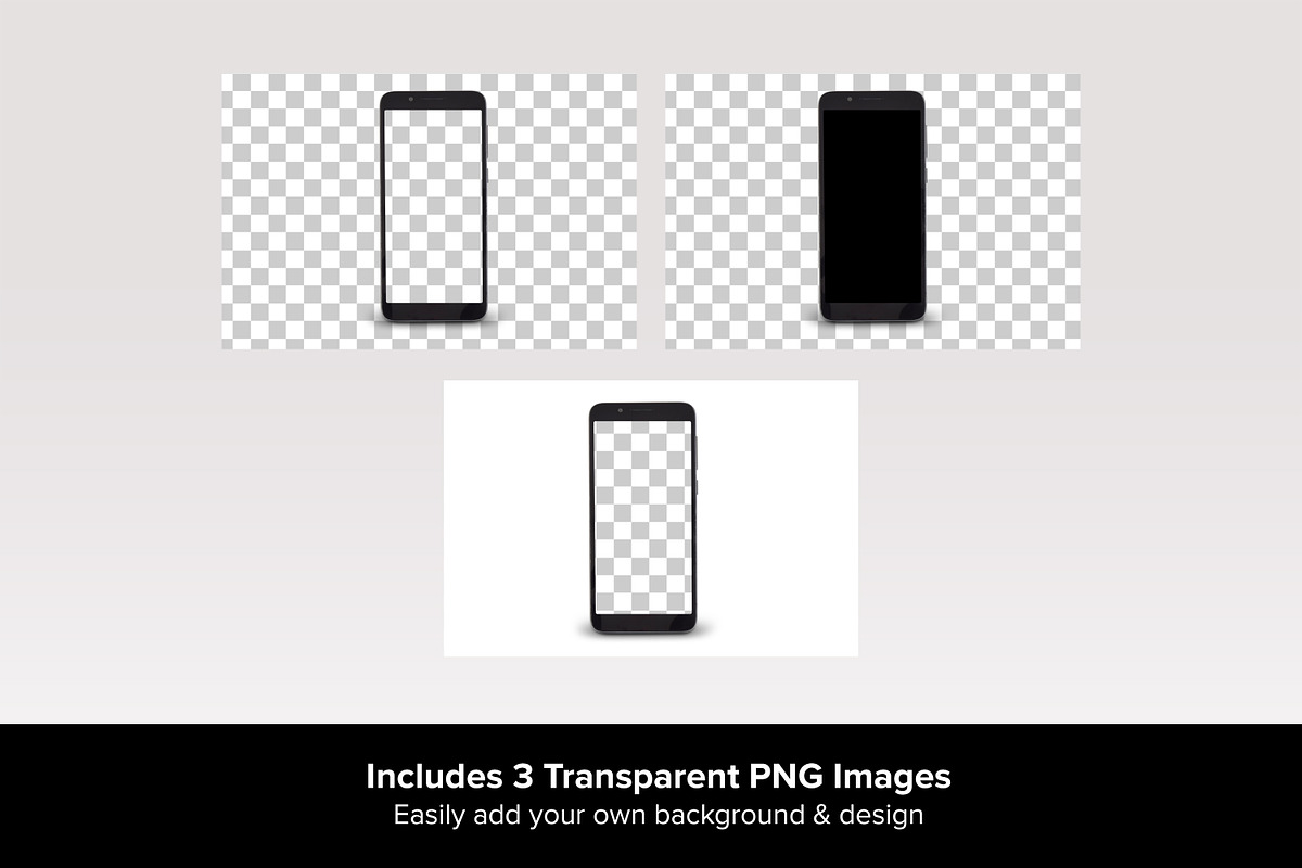 Smart Phone Mockup - PSD, PNG & JPG, a Merchandise Mockup by MelissaBMockups (Photo 6 of 7)