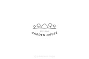 Logo Pack Volume 13. Cottage Rentals, a Branding & Logo Template by Mint Air Studio (Thumbnail 8 of 21)