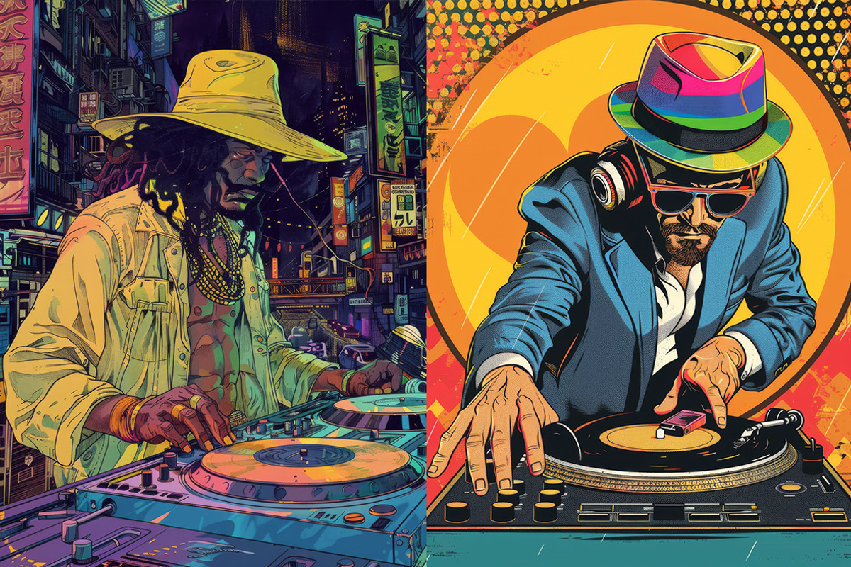 DJs- 103 illustrations, a Person Illustration by Handmadefont (Photo 18 of 18)