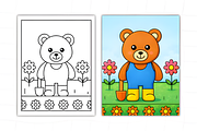 Adorable Cozy Bear Cute & Comfy, an Animal Illustration by Ink Gallery (Thumbnail 6 of 9)