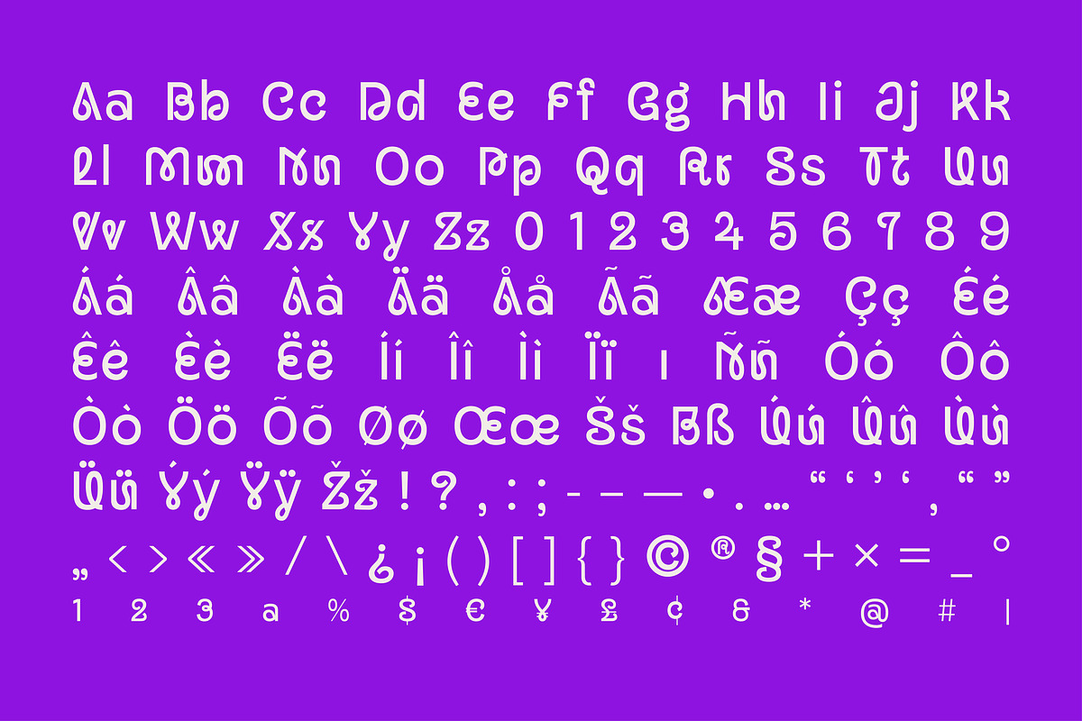Malebo - Quirky Logo Sans Font, a Font by Casloop Studio (Photo 5 of 9)