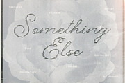 Something Else Textured Script, a Script Font by AnMark (Thumbnail 1 of 10)