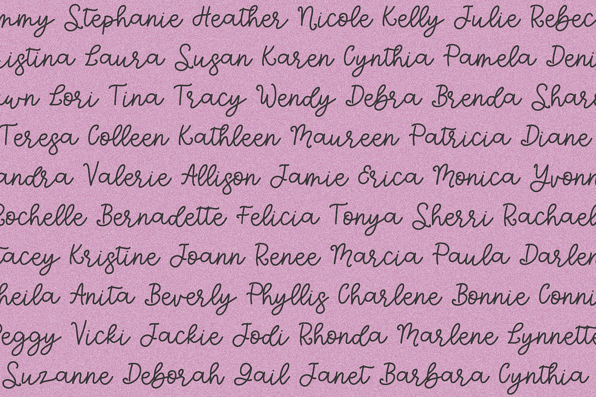 Highgrove Script, a Script Font by Beck McCormick (Photo 4 of 10)