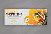 Food Vegetable Facebook Cover, a Social Media Template by Mk_Studio (Thumbnail 3 of 9)